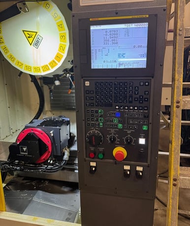 Fanuc #Robodrill-Alpha-D21MiB5-24-ADV, CNC vertical machining center, Fanuc 31i-B5 Control, 24000 RPM, 2021 - Image 2