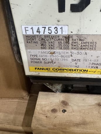 Fanuc, M-900iA/400L, 6-Axis robot, R-30iA control, 400 Kg, 3625mm reach - Image 1