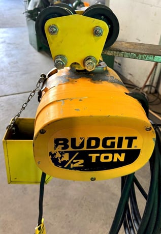 .5 Ton, Budgit Electric Chain Hoist #11689016, 1/2 HP, 16 FPM, 1 Phase - Image 3