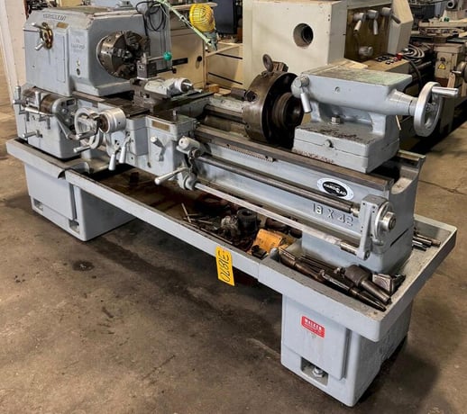 18" x 42" Cincinnati Tray-Top Lathe, 980 RPM, Chucks, Low Price - Image 2