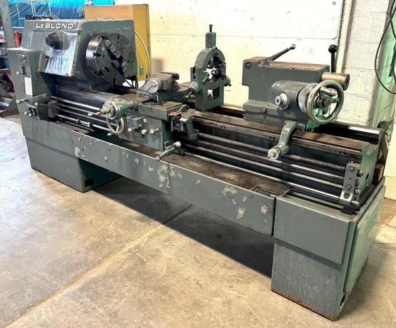 19" x 54" LeBlond #Servo-Shift, 15" 4-jaw chuck, L-1, 26-2010 RPM, Steady Rest, thread dial - Image 2