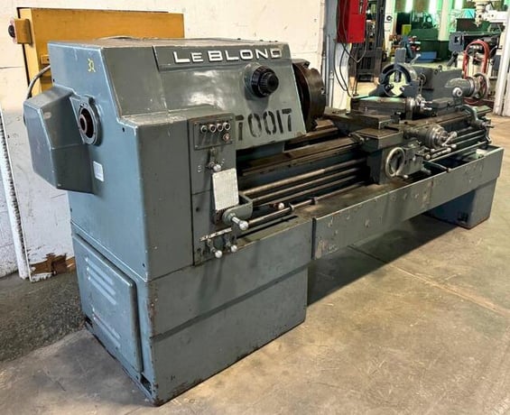 19" x 54" LeBlond #Servo-Shift, 15" 4-jaw chuck, L-1, 26-2010 RPM, Steady Rest, thread dial - Image 3