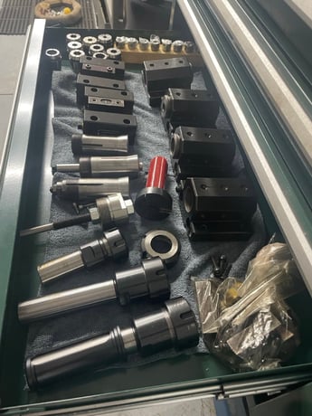 Hardinge Conquest #T42, CNC Turret Lathe, 12 station, GE Fanuc 180T CNC, 1997 - Image 5