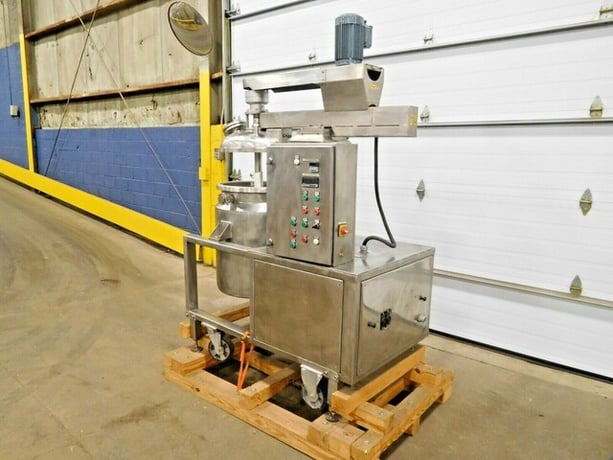Mega Engineering #HPE-VA2115, Stainless pressure mixer, 40 gallon, 2 HP - Image 4
