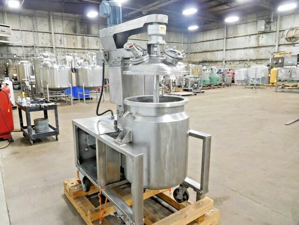 Mega Engineering #HPE-VA2115, Stainless pressure mixer, 40 gallon, 2 HP - Image 7