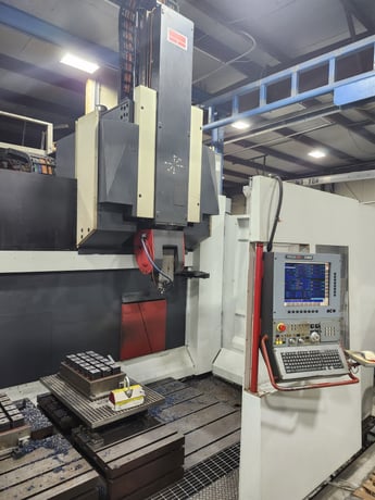 Fidia #K211, 5-Axis CNC vertical machining center, Dynapath Fidia C20 Control, 118" X, 49.2" Y, 31.5" Z - Image 1