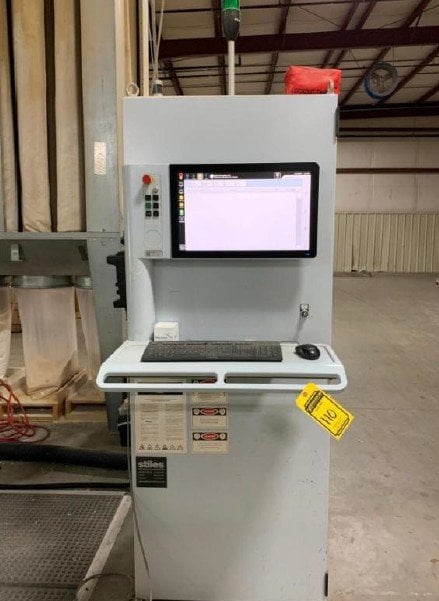 Weeke #Venture-107M, CNC Router, 240 V., 3PH, w/ 15 HP Dust Collector, 2015 - Image 6