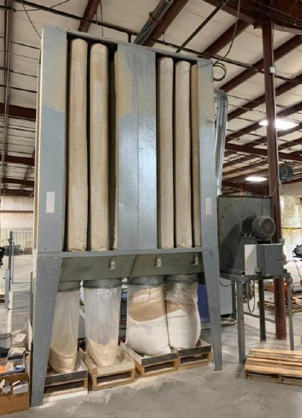 Weeke #Venture-107M, CNC Router, 240 V., 3PH, w/ 15 HP Dust Collector, 2015 - Image 7