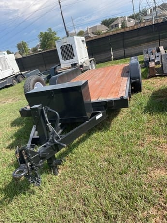 Carson 3-axle utility trailer, 78" width x 214" L, 17'10" LGTH, GVWR 21,000 lbs. - Image 1