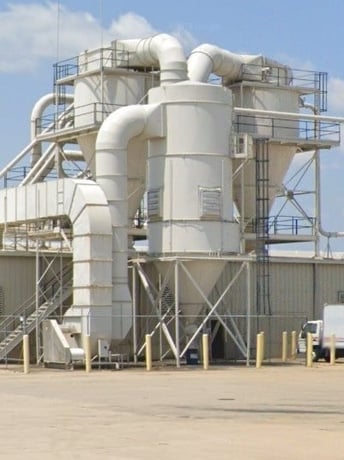 65000 cfm Steelcraft #S10-544-6718, baghouse dust collector - Image 1