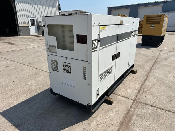 40 KW Multiquip Power #4045TF275D, diesel generator, J Deere engine, rental grade, 208 Volts, 564 hours, 2005 - Image 8
