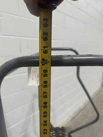 3 Step Cotterman, rolling steel staircase ladder, 350 lb. capacity, (2 available) - Image 7