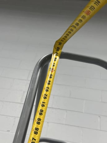 7 Step Cotterman, rolling steel staircase ladder, 450 lb. capacity, 59° ladder incline - Image 8