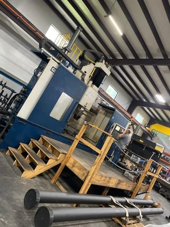78.7" HNK #NT20/25, high preformance vertical turret lathe, 98.43"sw, 70.87" work height, 200 RPM, Fanuc - Image 3