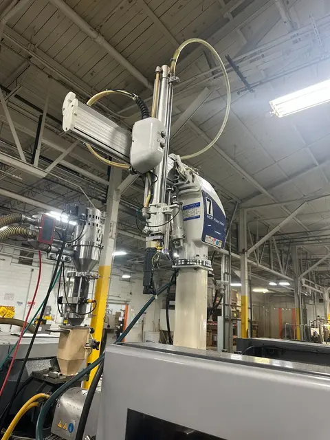110 Ton, 4.8 oz., Sumitomo #SE100DUZ-C250M, horizontal plastic injection molder, 29.92" daylight, 18.11" x - Image 6
