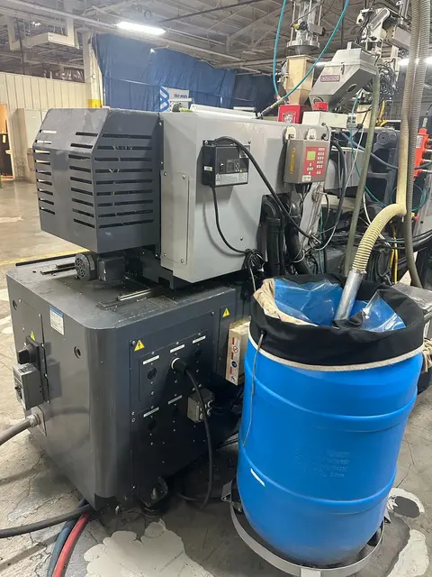 110 Ton, 4.8 oz., Sumitomo #SE100DUZ-C250M, horizontal plastic injection molder, 29.92" daylight, 18.11" x - Image 9