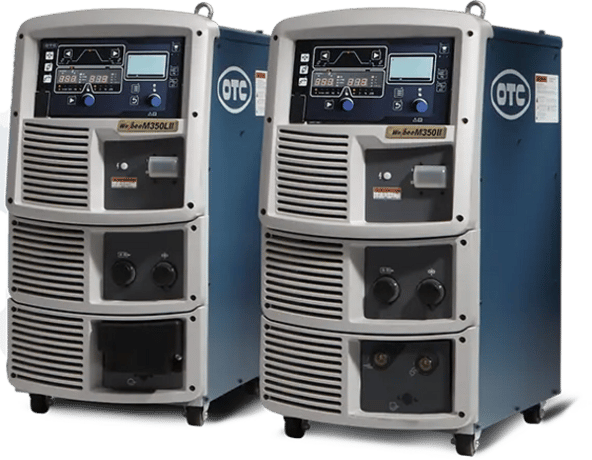 OTC Welbee #WB-P400, Mig Welding Power Source, Pulse GMAW modes, 25.6 A pulse. 3 phase, 208/230 & 460 V. in - Image 1