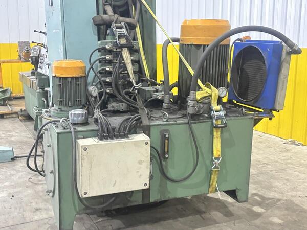 1/4" Boldrini #RIB0-13-HY, Hydraulic Flanging & Dishing Machine, 21"-157" diameter plate, 11.8" knuckle - Image 3