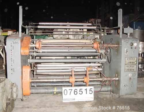 GEC #123-12638-2, Dual Turret Winder, 80" wide, 18" diameter rolls - Image 1