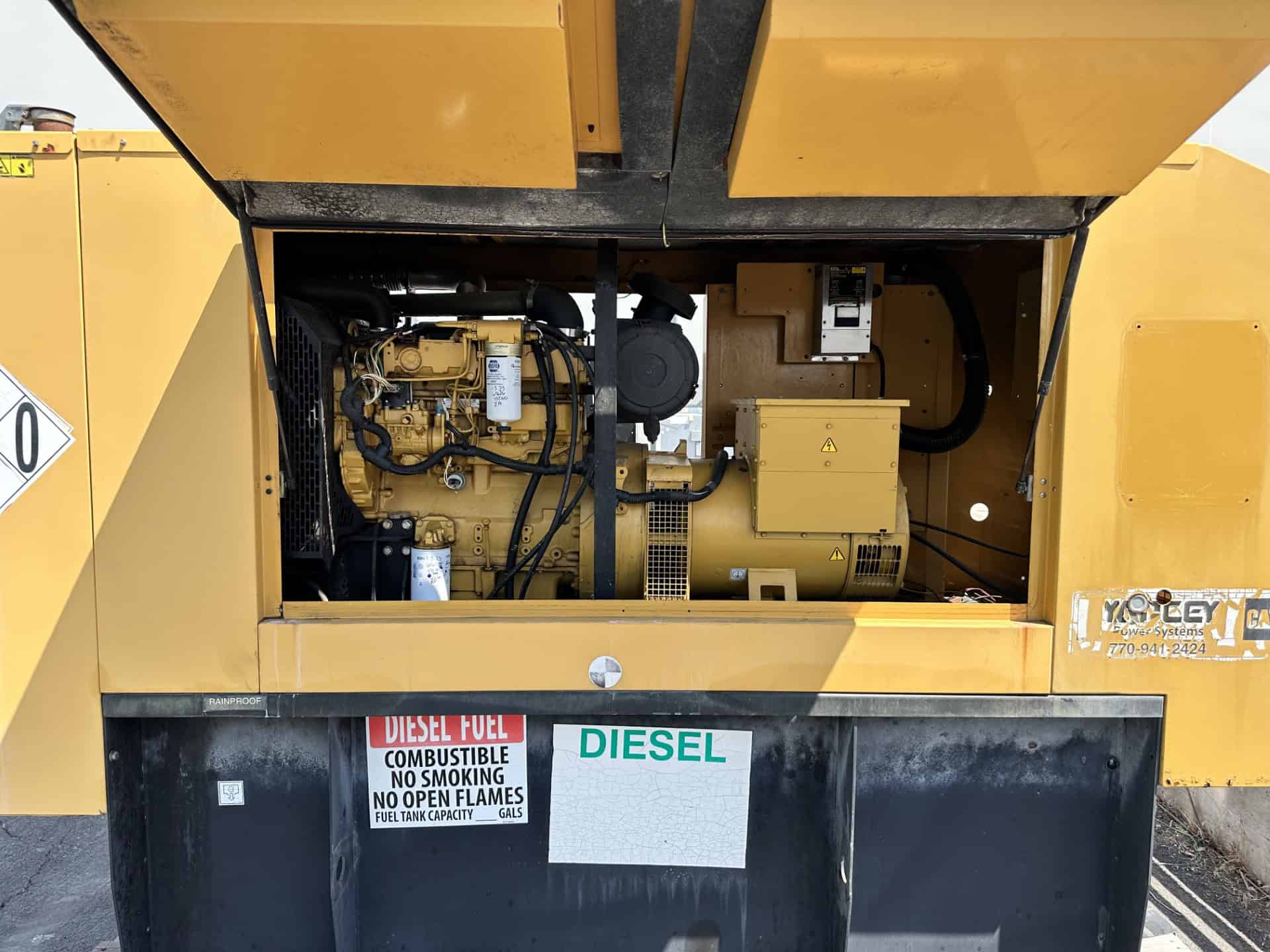 60 KW Caterpillar #D60-4S, diesel generator set, 2006 - Image 7