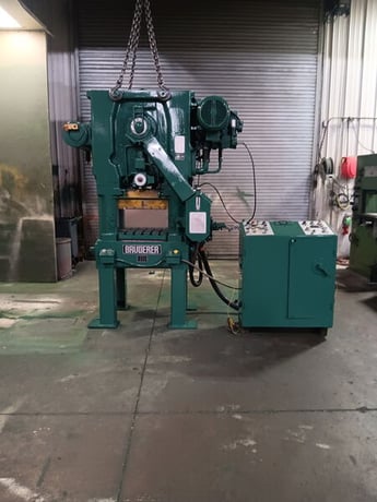 30 Ton, Bruderer #BSTA30II, 1.5" stroke, 9.17"Shut Height, 2" adjustment, 20.86"LR x 20.86"FB bed area - Image 4