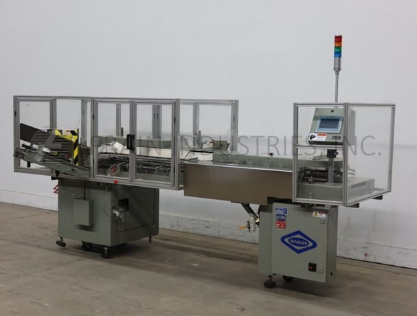 Bivans #74, semi-automatic, continuous motion, vartiable speed, vertical tuck cartoner, 20-120 cpm - Image 1