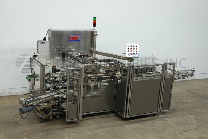 Tisma #TC-50E, semi-automatic, vertical, hand load cartoner, 25-150 cartons per minute - Image 1