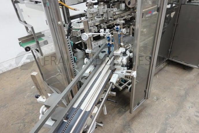 Tisma #TC-50E, semi-automatic, vertical, hand load cartoner, 25-150 cartons per minute - Image 2