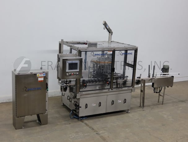 Pacific Packaging Packaging Machinery#V-16-B-22.000, 16 head, 316 Stainless Steel, rotary, volumetric filler - Image 1