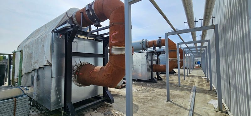 Enalco #390A/TE RVS, exhaust gas heat exchanger, 2018 - Image 5