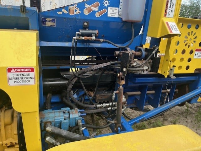 Dyna #SC16, Firewood Processor, Cat diesel engine, tandem axle, conveyor, 161 hours, 2019 - Image 7