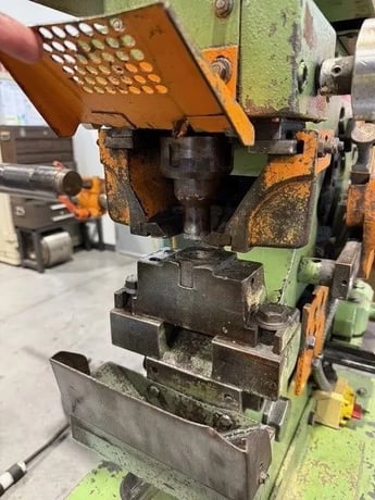 3" x 3" x 3/8" Peddinghaus #Peddiworker-50, hydraulic ironworker, 50 ton - Image 7