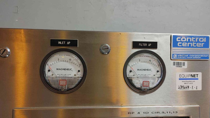 Vector Corporation #FL-M-I, Fluid Bed, 230 V., 60Hz, 3 Ph, 2002 - Image 3