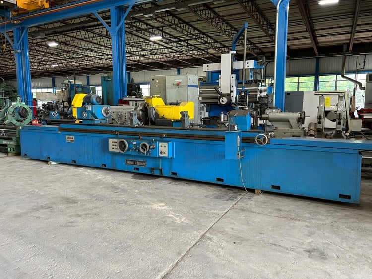 22" x 160" Jarbe #RUA-4000, universal cylindrical grinder, 20" wheel capacity, coolant system, 1981 - Image 2