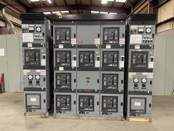 1600 Amps, Square D #Powerzone 4 LV Switchgear 480 Volts 3P3W - Image 1