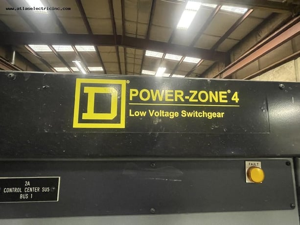 1600 Amps, Square D #Powerzone 4 LV Switchgear 480 Volts 3P3W - Image 3