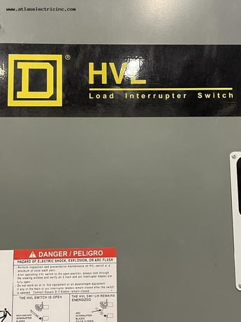 600 Amp. Square D, 5 KV Load Interrupter Switch N1 - Image 6