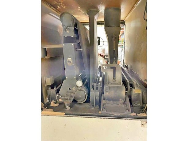 36" Timesavers #2321-23-21, 2 head knife planer, 5.5" diameter contact roll, 20-45 FPM, 38" passline - Image 2