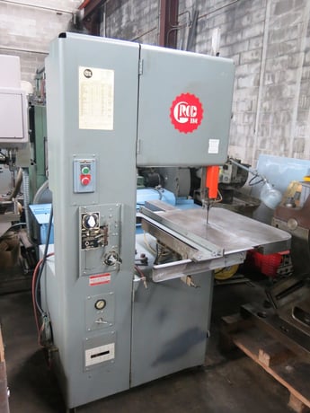 18" x 12" Grob #4V-18, vertical band saw, 28" x 24" x 2-1/2" table, 18" throat, 1/8"-1" blade, 150" L, 3 HP - Image 2