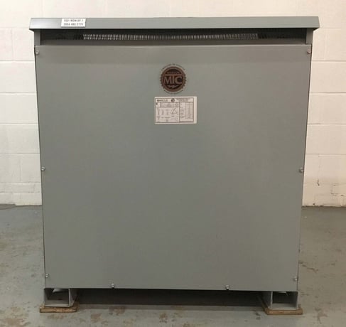 225 KVA 600 Primary, 480Y/277 Secondary, Marcus AMTH225A4 transformer, dry type, Nema 3R, 2021 - Image 1