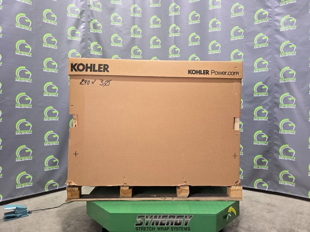 20 KW Kohler #20RCA, Natural gas propane generator, enclosed, 240 Volts, 3 phase, 2021 - Image 6