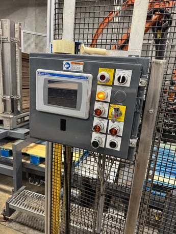 Pearson Packaging Systems, complete packaging system, made up of box erector, robot, palletizer & unscrambler - Image 8
