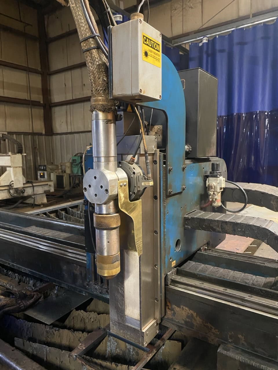 AKS, CNC Plasma, w/Dust Collector, 6' x 12' Table, 1.5" Pierce Production, 2" Edge Start, 15 HP Compressor - Image 3