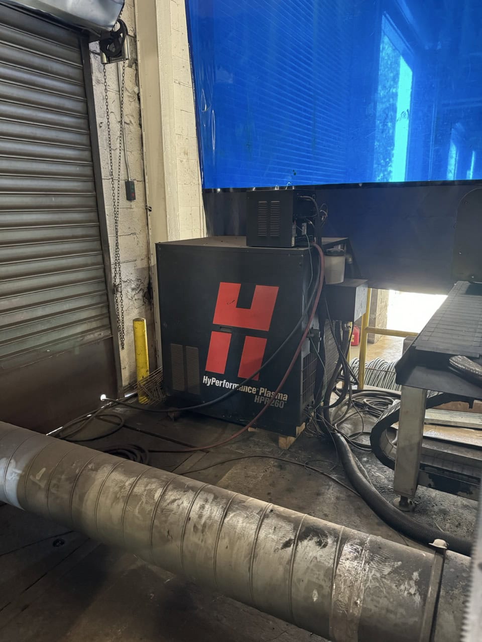 AKS, CNC Plasma, w/Dust Collector, 6' x 12' Table, 1.5" Pierce Production, 2" Edge Start, 15 HP Compressor - Image 4
