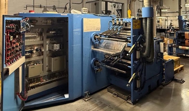 Dusenbery, Rotary Shear Slitter, 60 m/min Web Speed, 500 mm Web width, 3" Unwind Shaft diameter, 5700 hours - Image 4