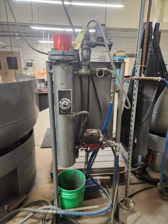 Roto-Finish #MP-120-6-5, Multi-Pass Finishing Machine, 120" Bowl diameter, 6" width Channel, 5 rev./cycle - Image 7