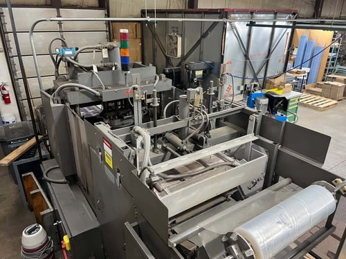 Skin Packing Machine, Zed #ZNT, 4" max Part Height, 50-110 Tons Trim Pressure, 18 x 24 Size, 220 V, 2003 - Image 2