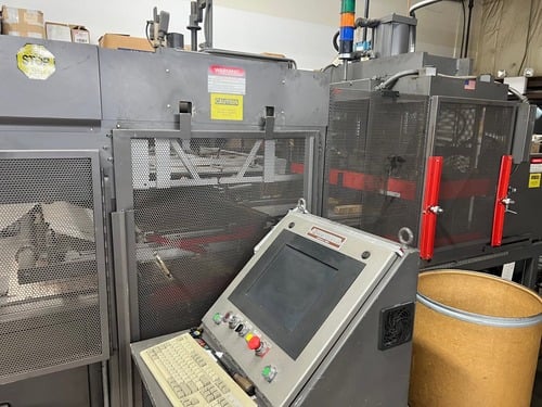 Skin Packing Machine, Zed #ZNT, 4" max Part Height, 50-110 Tons Trim Pressure, 18 x 24 Size, 220 V, 2003 - Image 3