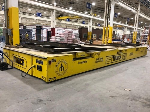 Transfer Cart, Munck, 15 Ton capacity, 35' x 13.5' Table, 230 V, 2020 - Image 1