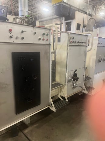 Emba #160-Flexo, Folder Gluer, 380 V, Main Feeder Vacuum Pump Needs Replacing, 1985 - Image 6